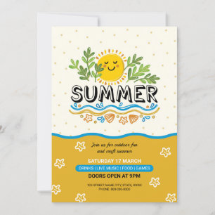 Invitation d'été