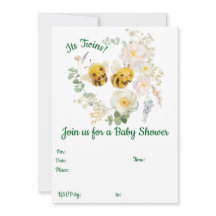 Invitation Deux Abeilles