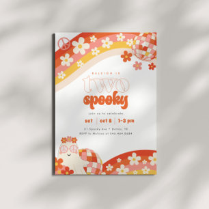 Invitation Deux Éffrayants   Retro Super Girls 2e anniversair