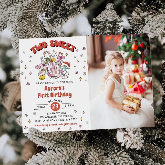 Invitation Deux mignonnes boules Super fête d'anniversaire Ph (Créateur téléchargé)