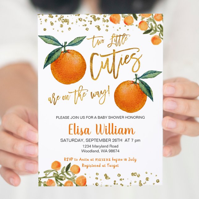 Invitation Deux petites attentions sur le chemin de l'invitat (Créateur téléchargé)