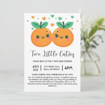 Deux petites villes sont sur le Baby shower Way Tw
