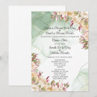 INVITATION DEUX QUINZE ANS
