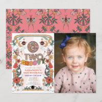 Deux Super Retro Girl Photo 2e anniversaire