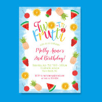 Deux tti Frutti 2e anniversaire Fruits mignons