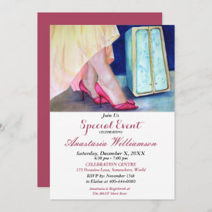 INVITATION D'ÉVÉNEMENT DE VOYAGE