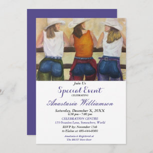 INVITATION D'ÉVÉNEMENT DE YAHOO WESTERN PARTY