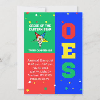 Invitation d'événement OES