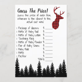 Invitation Devinez Le Jeu Du Baby shower Des Prix