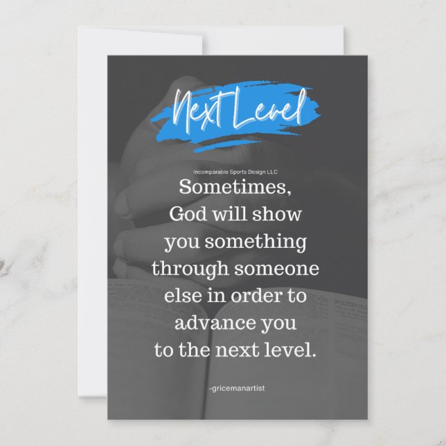 Invitation Devis ISD Niveau suivant (Devant)