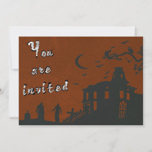 Invitation d'Halloween