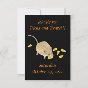 Invitation d'Halloween