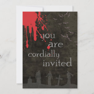 Invitation d'Halloween