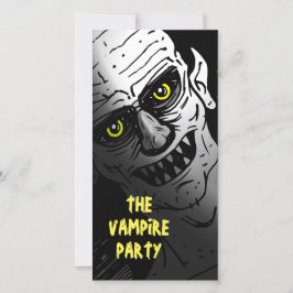 Invitation d'Halloween du Parti Vampire