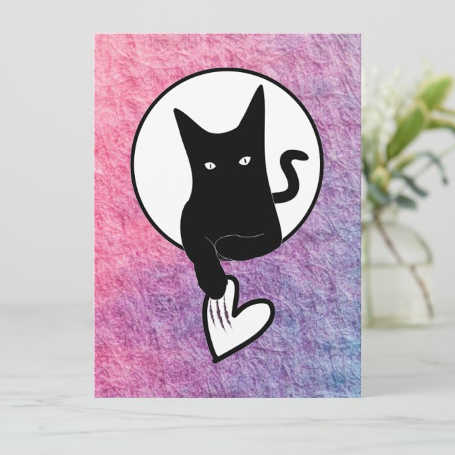 Invitation d'Halloween rose par Poet Adiela Akoo (Debout devant)