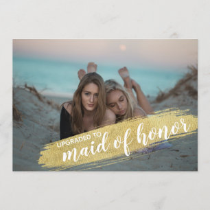 Invitation d'honneur Invitation d'or Brush