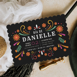 Invitation Día de los Muertos Thème Anniversaire
