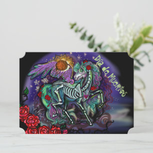 Invitation Día de Muertos Horse