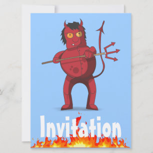 Invitation Diable gras