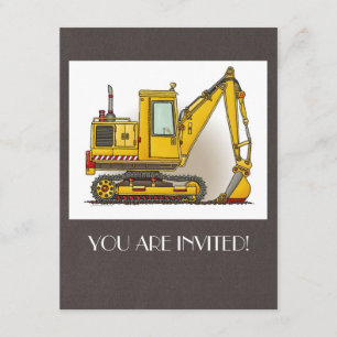 Invitation Digger Shovel