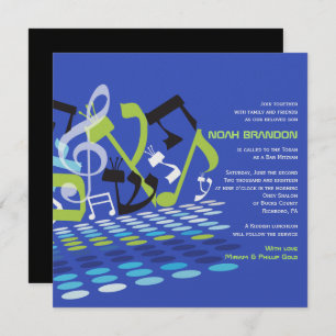 Invitation DIMENSIONAL Bat Bar Mitzvah