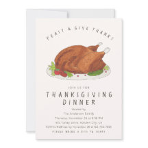 Dinde rôtie de Thanksgiving Fêtez et remerciez