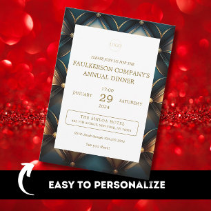 Invitation Dîner Annuel d'Affaires de la Société Commerciale 