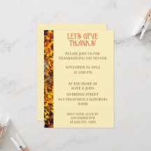 Dîner d'action de grâces blanc d'oeuf Fête d'autom