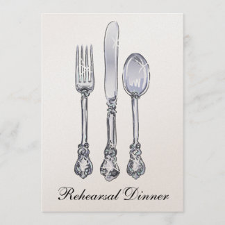 Invitation Dîner de répétition