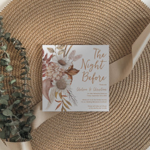 Invitation Dîner de répétition d'automne