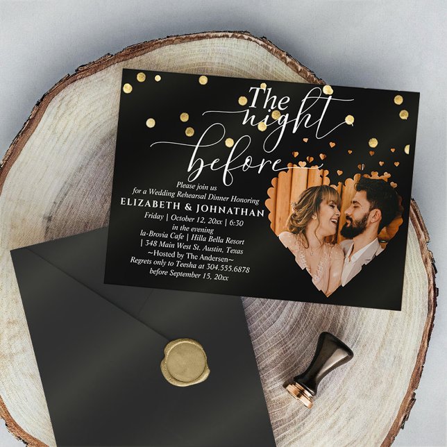 Invitation Dîner de répétition de golf (Créateur téléchargé)