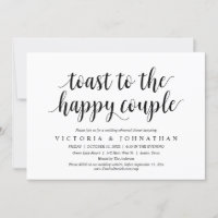 Dîner de répétition Mariage du couple heureux