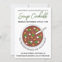 Dîner de soupe lentille Concours de cuisine Nourri