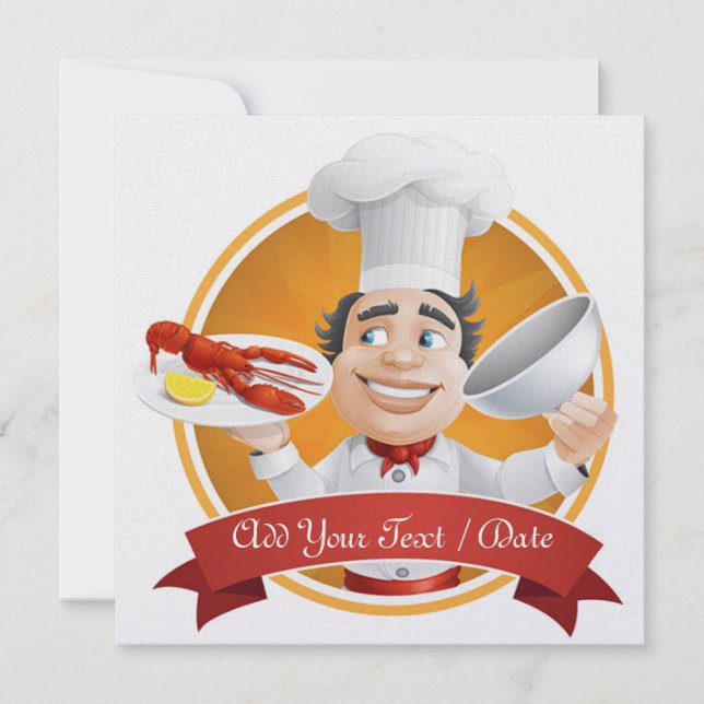 Invitation Dîner/Événement spécial/Laissez le bon temps roule (Devant)