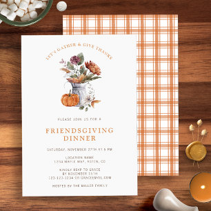 Invitation Dîner Friendsgiving