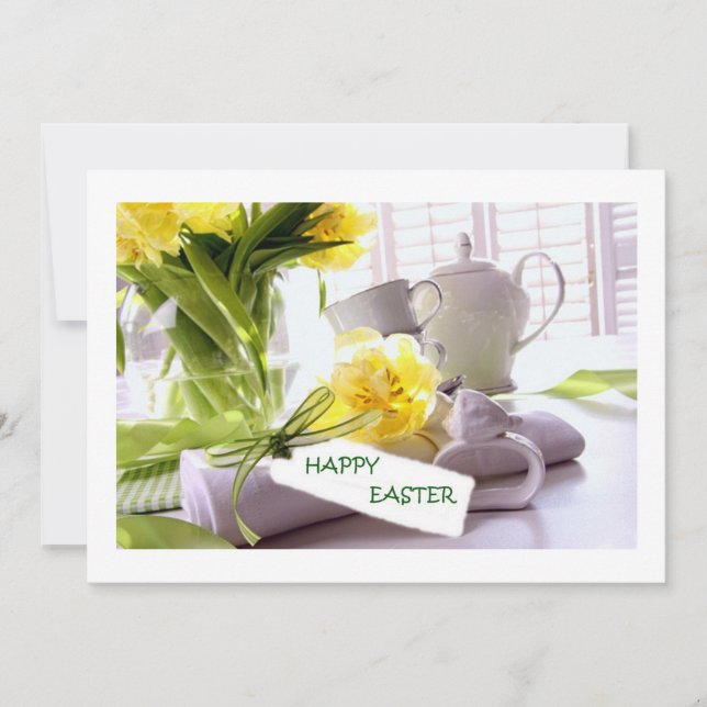 INVITATION DÎNER PÂQUES (Devant)