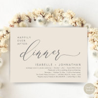 Dîner Romantique de Mariage Intime avec une Fin He