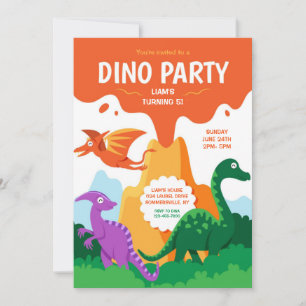 Invitation Dino