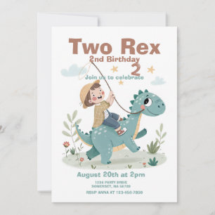 Invitation Dinosaur 2e 