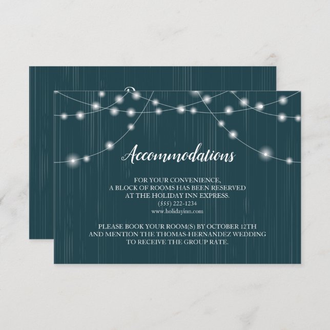 Invitation d'insertion d'un Mariage d'arbre rustiq (Devant / Derrière)