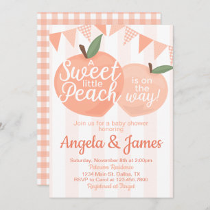 Invitation d'invitation pour petits Baby showers s