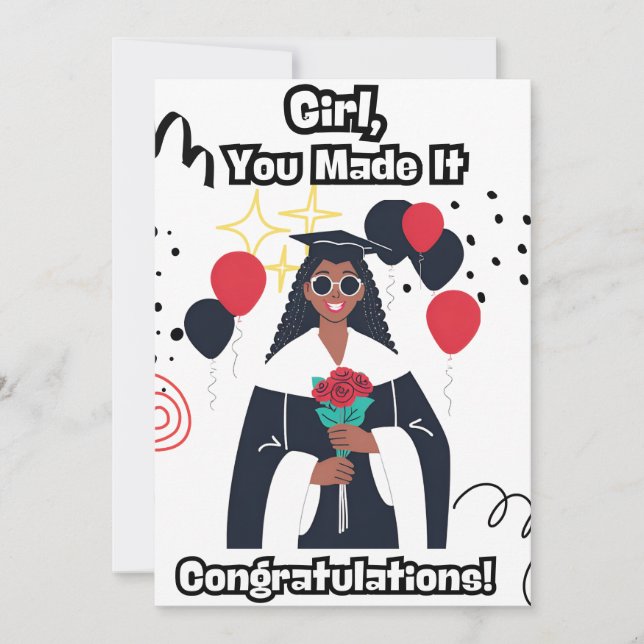 Invitation Diplôme (Devant)