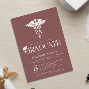 Invitation Diplômé d'assistant de médecin École de fin d'étud