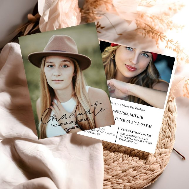 Invitation Diplôme de Calligraphie Moderne (Créateur téléchargé)