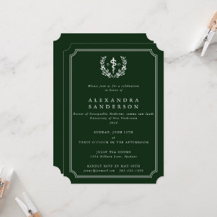 Invitation Diplôme de Docteur en médecine ostéopathique