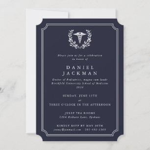 Invitation Diplômé de l'école de médecine de la Marine au Cad