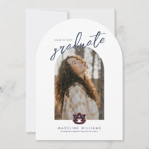 Invitation Diplômé de l'Université d'Auburn – Tigers d'Auburn
