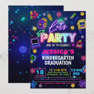 Invitation Diplôme de maternelle/pré-maternelle/pré-scolaire
