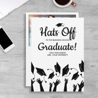 Diplôme d'études de commerce Photo Casquettes hors