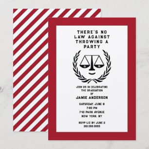 Invitation Diplôme d'études de droit